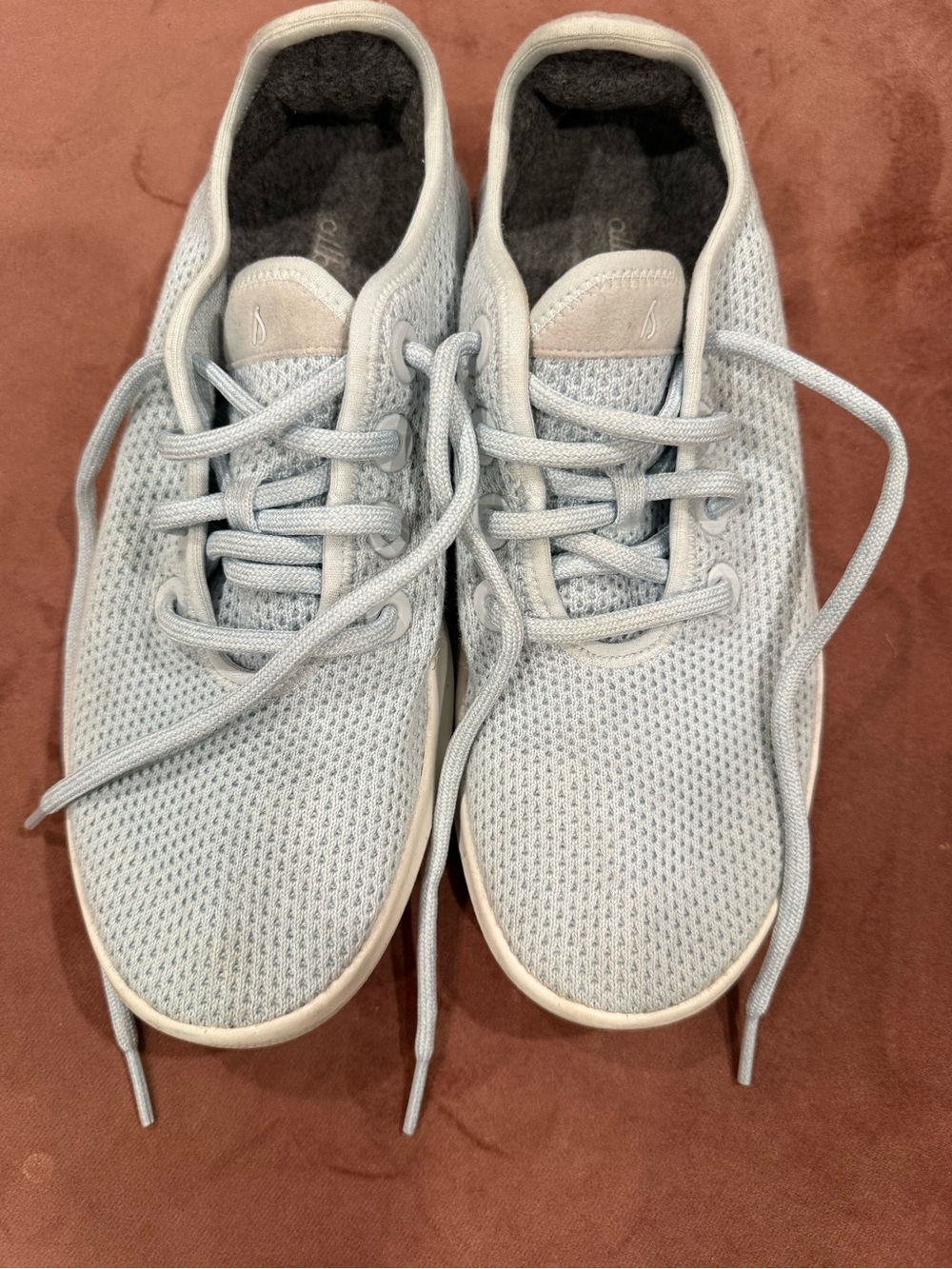 Allbirds Light Blue Mesh Casual Sneakers